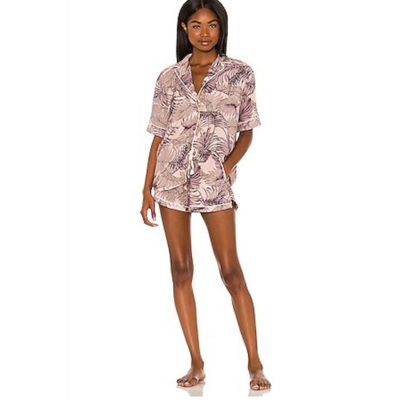 Maaji Short Sleeve Pajama Set in Pearly Slumber - Picture 1 of 4